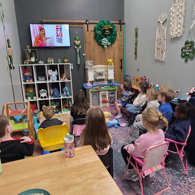 A Childwatch room that kids actually want to run to! Ms. Linda and her Childwatch team …