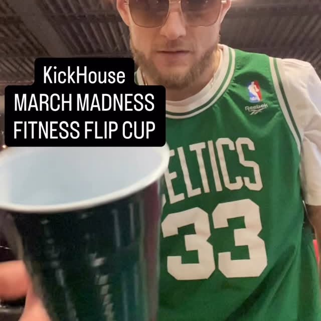MARCH MADNESS FITNESS FLIP CUP TOURNAMENT THIS FRIDAY AT 5:30 ☀️🍀👊🏻
#KickHouse #Kick…