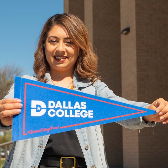 "At Dallas College, I felt seen. The smaller class sizes made it easier to speak up and…