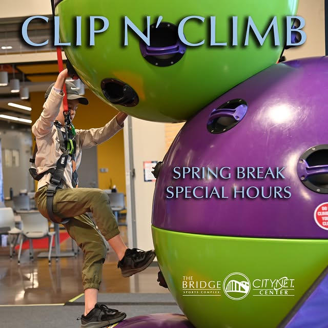 🧗‍♂️Clip n' Climb Spring Break🧗‍♂️
ADDITIONAL HOURS - No online sign up needed
- Marc…