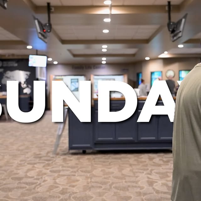 We'll see you tomorrow 👋
 
Onsite: 8am, 9:30am, 11am
Online: 9:30am + 11am

#SundaySer…