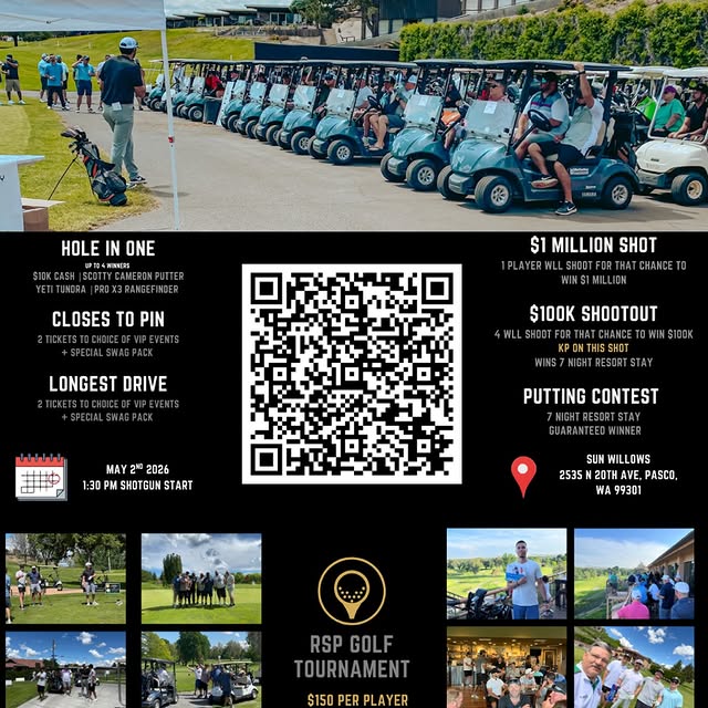🏌️‍♂️ RSP Golf Classic - Back by popular demand! New location same great time.
Mark yo…