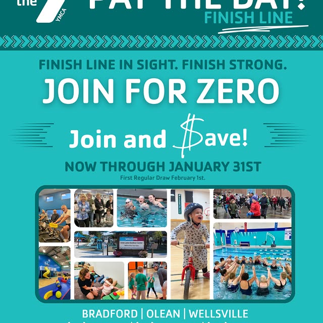 We're at the Finish Line, but there's still time to join the YMCA of the Twin Tiers FOR…