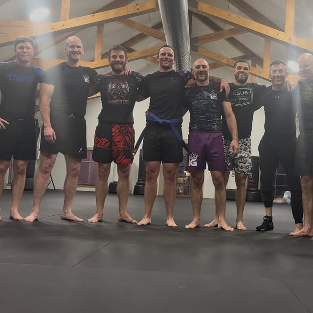 Congratulations to @calerussell16 on earning his Blue Belt! 

Cale has been training wi…