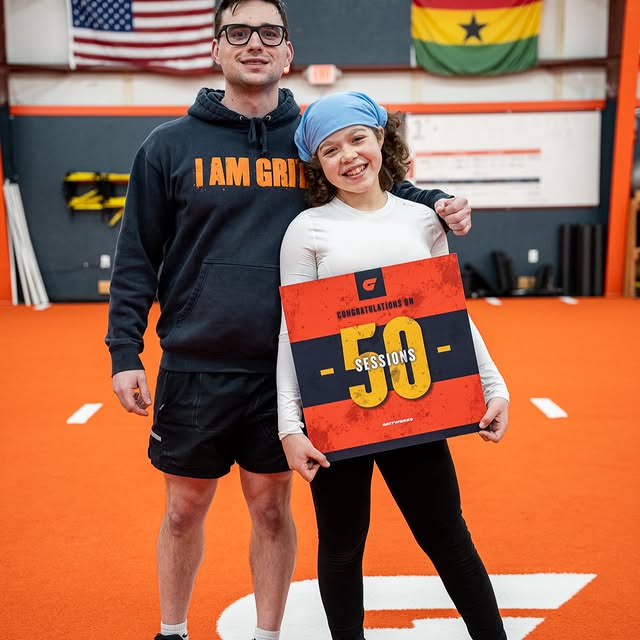 A milestone worth celebrating.

Heidi Buck just reached 50 sessions in the GRIT Zone. A…