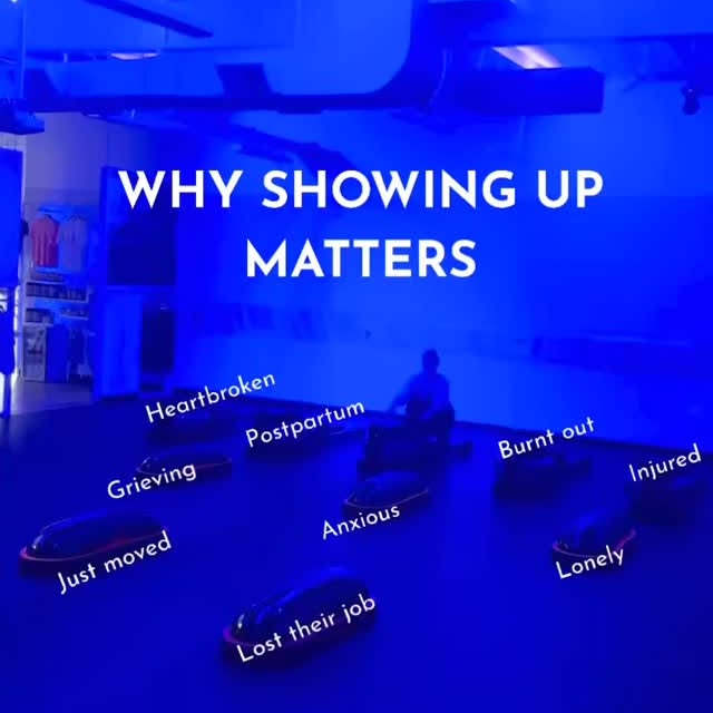 You never know what someone is walking in with.
When you show up, you are not just doin…