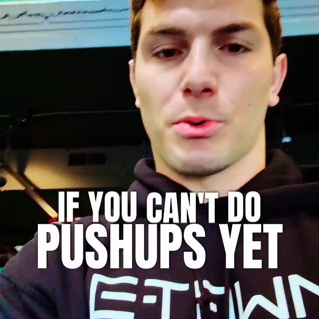 Can’t do a push-up yet? That's alright! That just means you need the right progression.…
