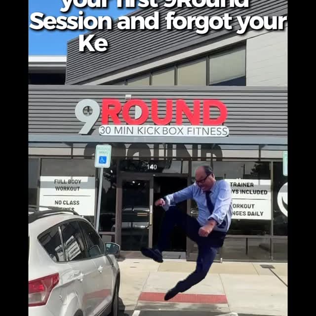 Warning: One 9Round workout may cause sudden urge to kick butt, excessive confidence, a…