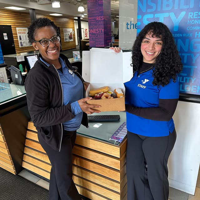 Donuts? At a YMCA?!

Hey now, Healthy Living is about fitness AND keeping your spirit f…