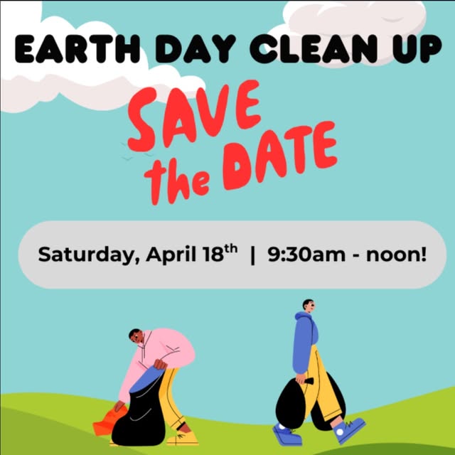 Happy first day of spring! 
Earth day is coming up fast! Mark your calendar and help us…