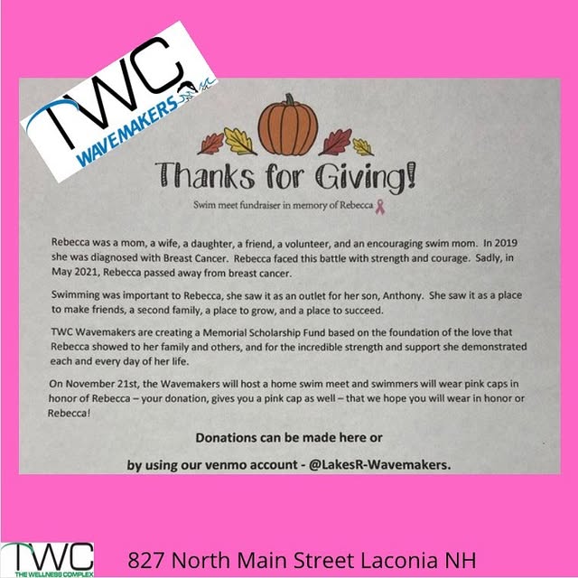 The Wavemakers would love your support for this very important scholarship fundraiser. …