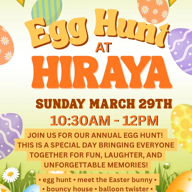 Join us for one of our favorite traditions of the year! Our Annual Hiraya Egg Hunt! Thi…