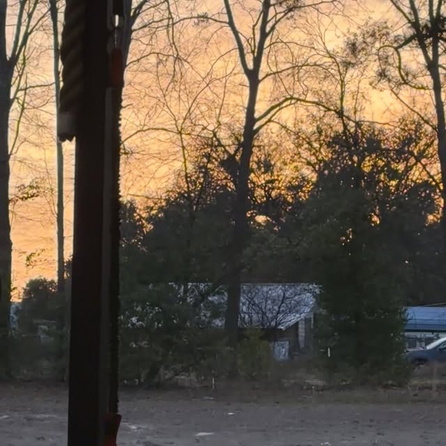 Beautiful evening for fitness