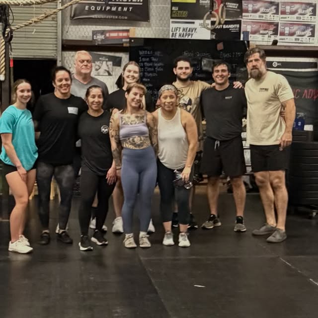 First Friday night crew on the new schedule.