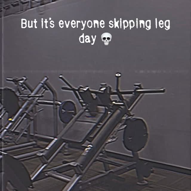 We are SCARED TOO 💀💀

Don’t forget your leg day guys!! You never know who may be hidi…
