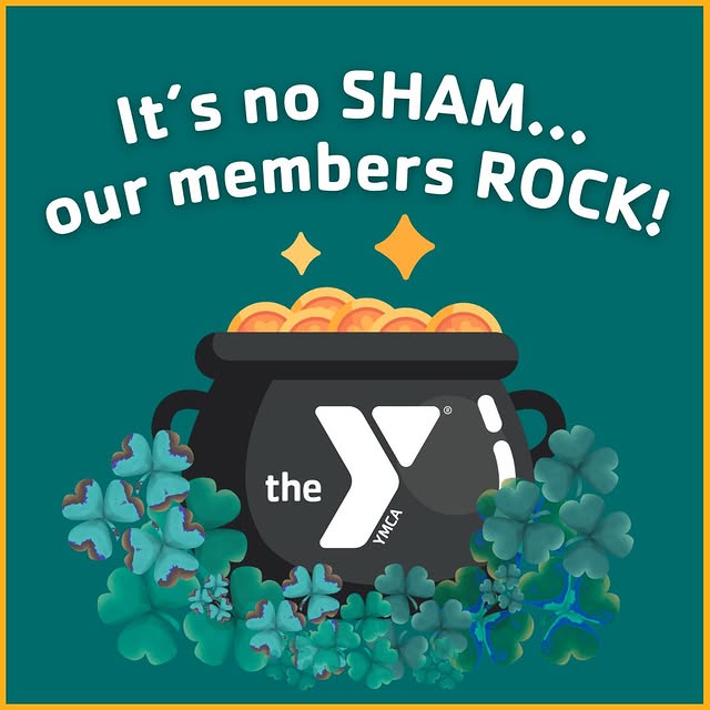 Happy St. Patrick's Day from all of us at the YMCA!