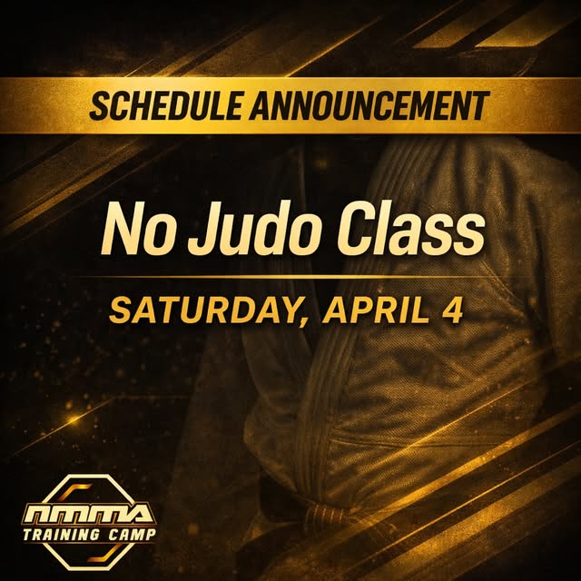 Heads up, gym fam: there will be no Judo class on April 4.

Also, a reminder that class…