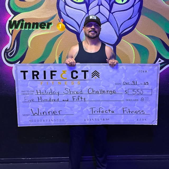🏆 HOLIDAY SHRED CHALLENGE – TOP MALE WINNER 🏆

Big congratulations to @tonyc_93001, o…