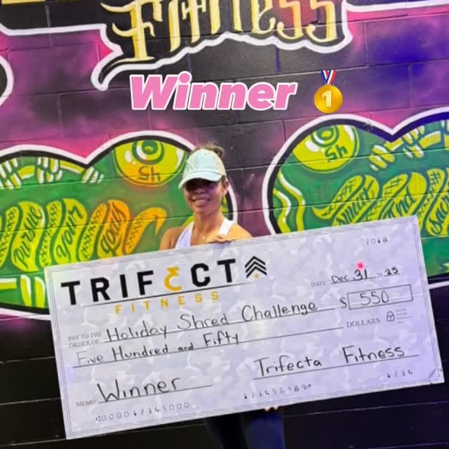 🏆 HOLIDAY SHRED CHALLENGE – TOP FEMALE WINNER 🏆

Huge congratulations to Berenice @ve…