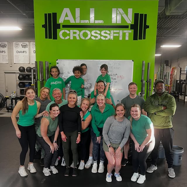 Happy St. Patrick’s Day! #allincrossfit #stpattysday #auburngym #fitfam