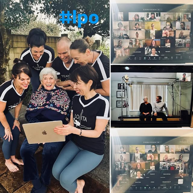 Throw back to an exciting week on LPO LIVE with Lolita @lolitapilates and Luis @pilates…