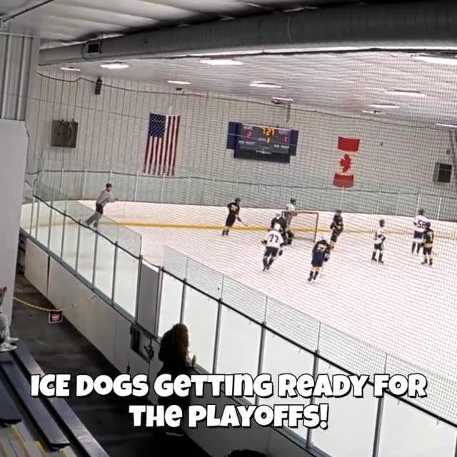 Playoffs start this weekend! Lets go Ice Dogs!