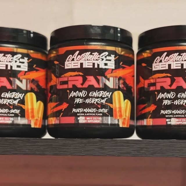 CRANK PRE-WORKOUT BACK IN STOCK⚡️ 

#bodybuilding #fitness #supplements #aestheticsandg…