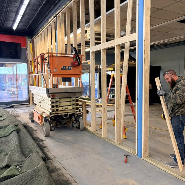 Our nutrition retail area is coming along nicely! We have made some progress this week.…