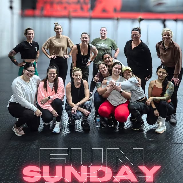 Sunday Funday with this group of fierce ladies 
We’re kicking off a 4-week challenge to…