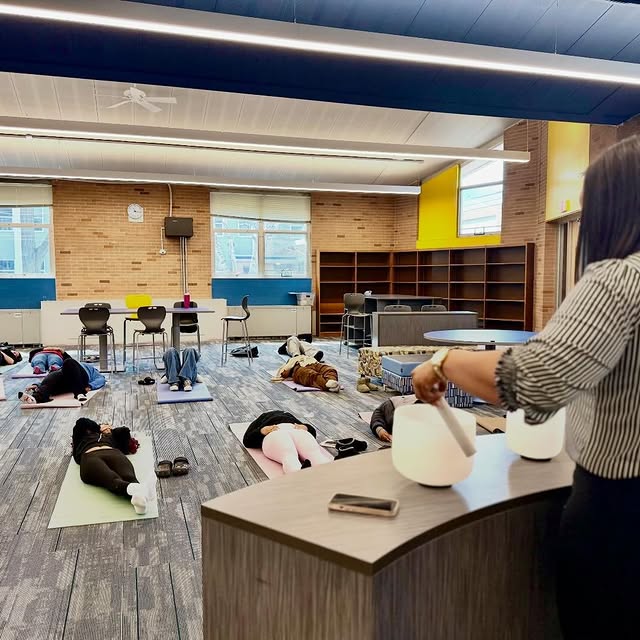 Grateful to have facilitated wellness workshops this week at Redford Union High School …