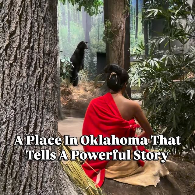 A place in Oklahoma that tells a powerful story. (ad) 

The Choctaw Cultural Center in …