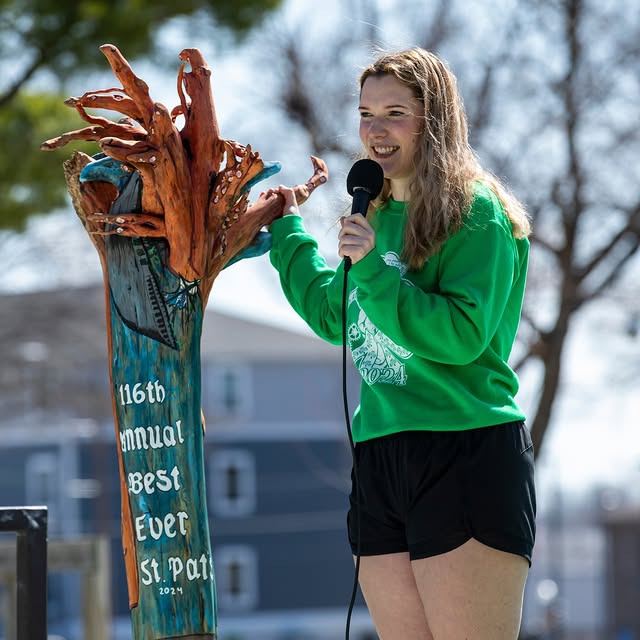 The Shillelagh ☘️

At the very first celebration in 1908, students gathered at the down…