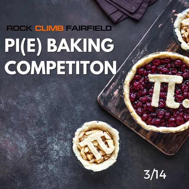 🥧RCF'S ANNUAL PI(E) COMP IS BACK!⁠
⁠
Sat 3/14⁠
Pies due @ 6:30pm⁠
Tasting @ 7:30pm⁠
⁠
…
