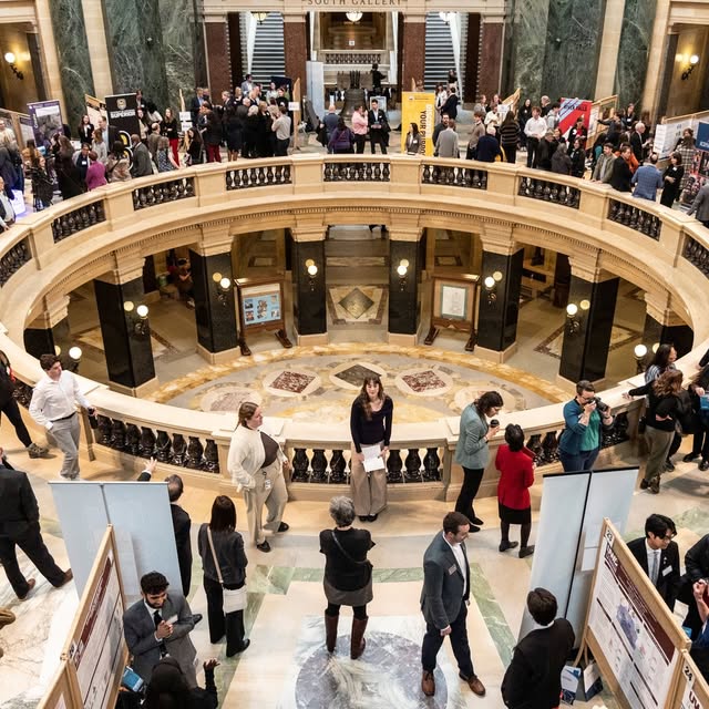 Eleven Blugold undergraduate researchers and their faculty mentors shared their researc…