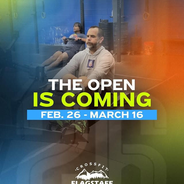 The CrossFit Open is coming. 💥
 📅 February 26 – March 16
 3 weeks. New workouts relea…