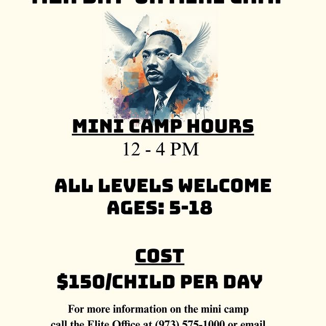 MLK DAY Junior Mini Camp

Celebrate MLK Day on the courts with Elite Tennis! Our MLK Da…