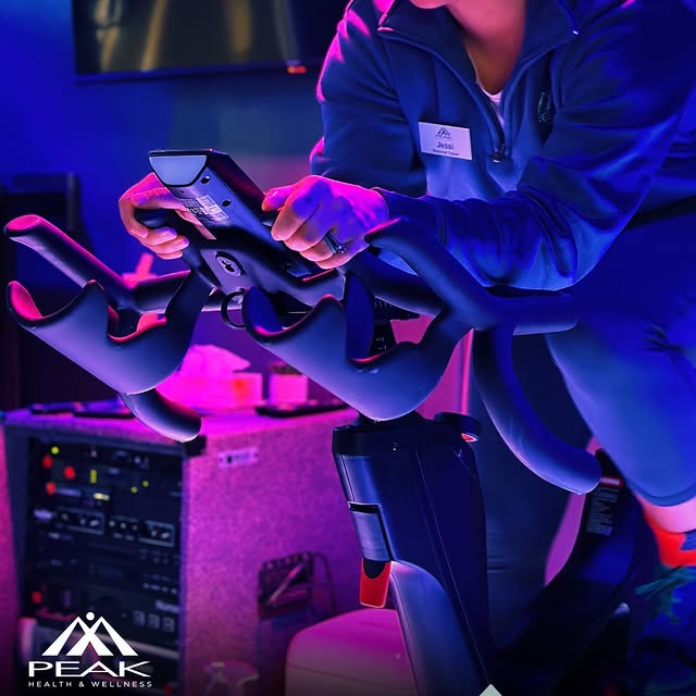 April classes are LIVE in the PEAK App! Sign up today 🏔️