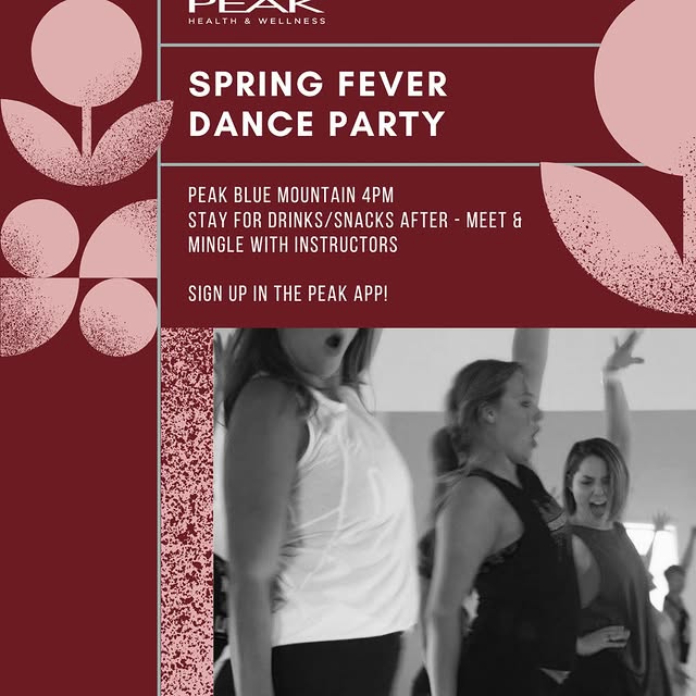 Come for the work out, stay for the party!

We’re closing out Spring Fever with a full-…