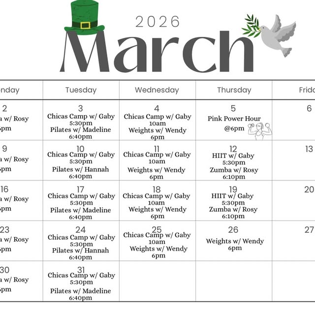 March at The Chicas Club 🌷✨
A new month means new opportunities to grow, push yourself…