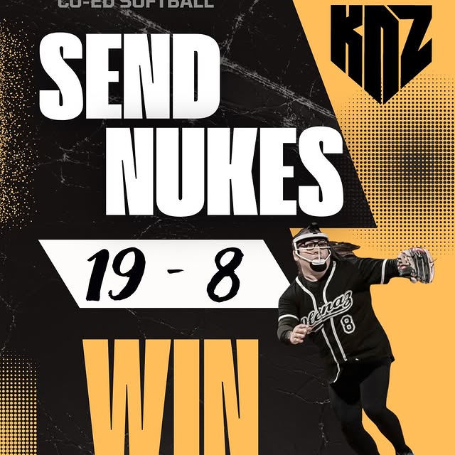 SEND NUKES jumps on their first co-ed game of 2026 with a purpose. 
♠️⚜️💣