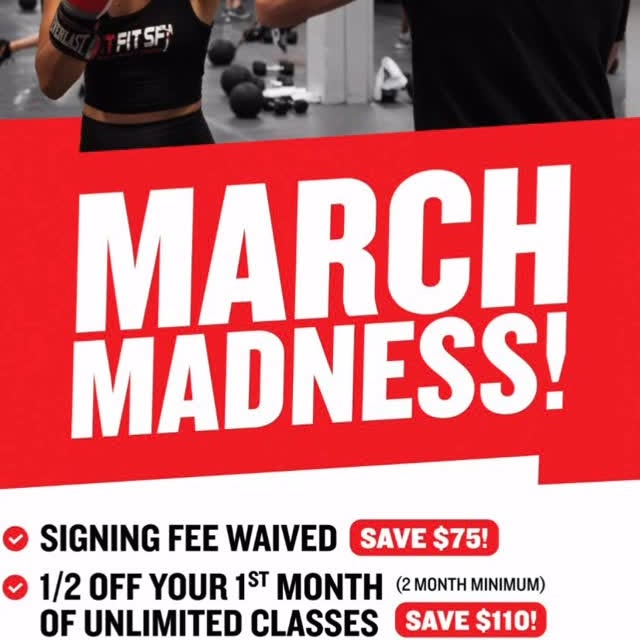 🔥 MARCH MADNESS SALE IS LIVE 🔥

We’re making it ridiculously easy to start training a…