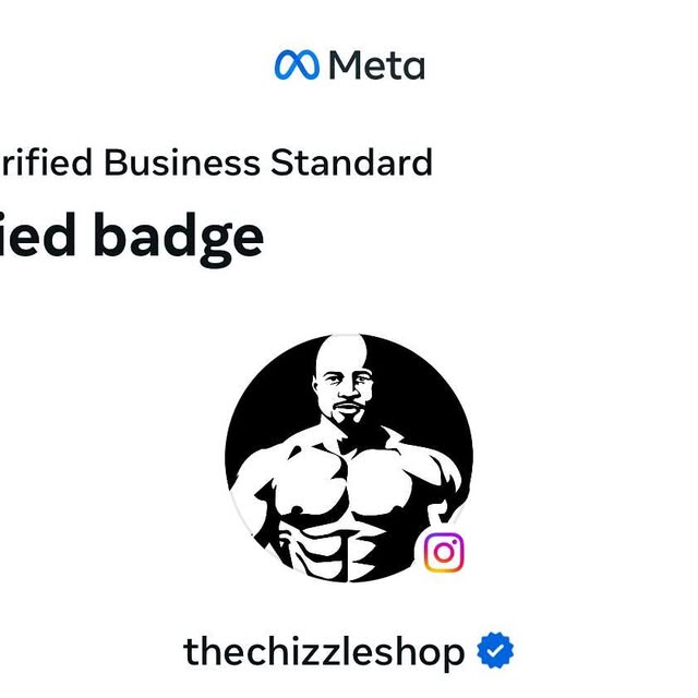 🎉 I am thrilled to announce that The Chizzle Shop is now verified on Meta! 🚀 This mil…