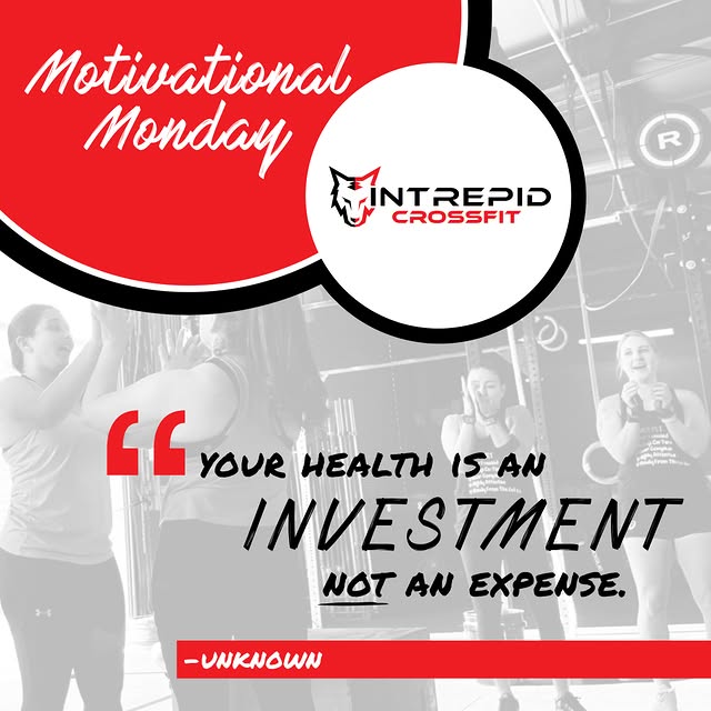 Motivational Monday

“Your health is an investment, not an expense.”

Every rep, every …