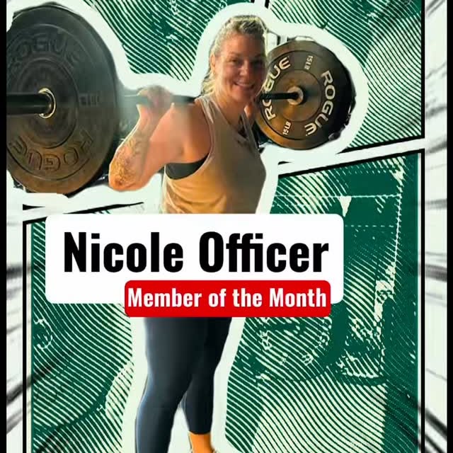 Congrats to our March Member of the Month, Nicole! Nicole is a consistent member in our…