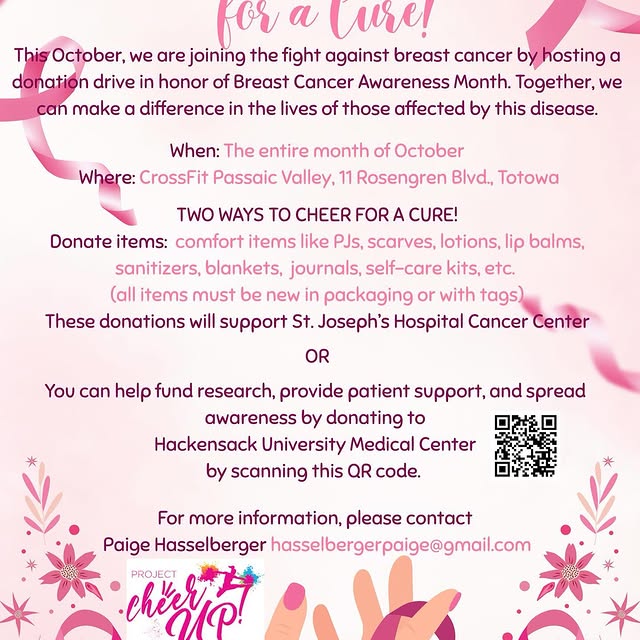 So proud of our daughter, Paige, for organizing a service project to support breast can…