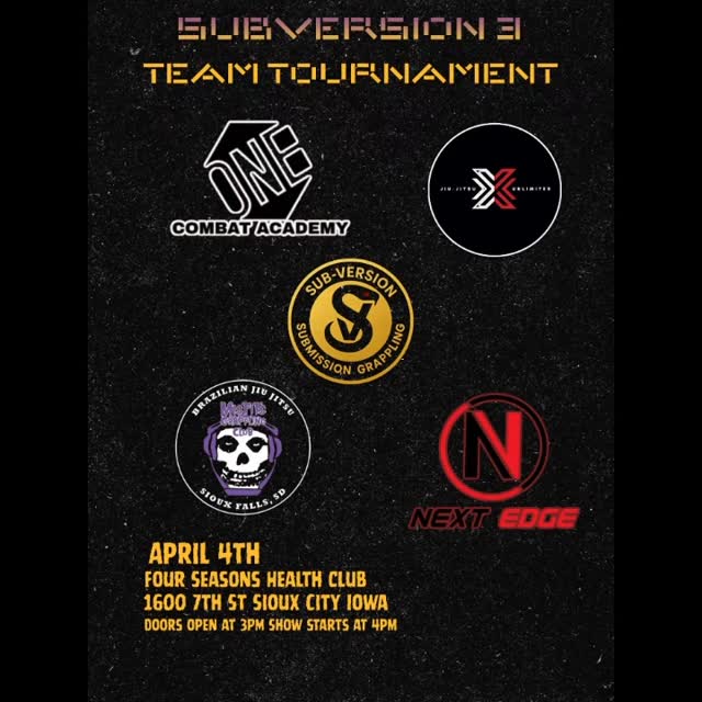 Introducing our first team of the tournament. @misfitsgrapplingclub. 

In our first two…