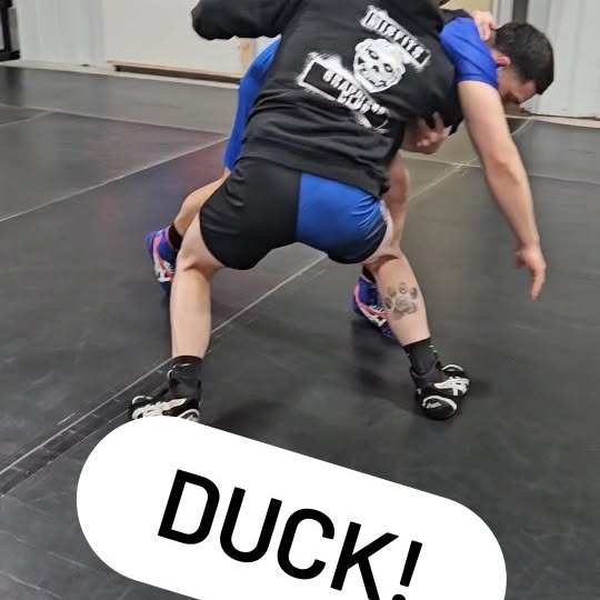 Duck Under!

Wrestling Class Sundays at 3pm!
OPENT TO ADULTS AND KIDS

@misfitsgrapplin…