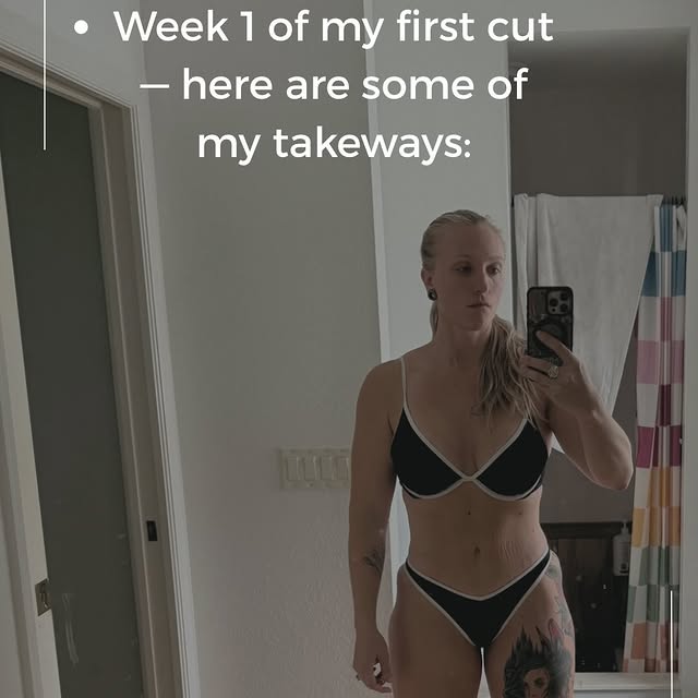 Week 1…

I knew going into this there wouldn’t be big changes right away — and there ha…