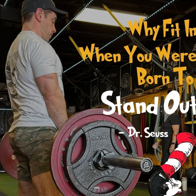 You COULD be like everyone else, but where would the fun in that be? 

You see it all t…