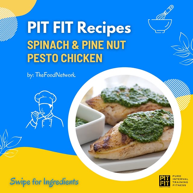 🥗Time for a new recipe of the week PIT Crew!

Lean grilled chicken fuels muscle recove…